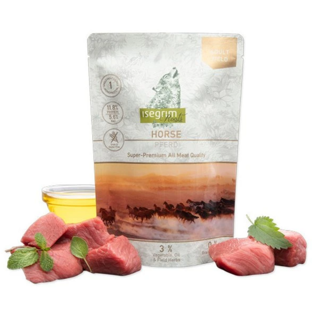 isegrim dog monoprotein roots horse 410g-